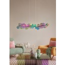 Trio R33681153 LED Pendelleuchte PULSE | 178W integrierte LED-Quelle | 2000lm | 4000K | Trio - SwitchDimmer | Seilleuchte