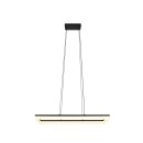 Trio R35771132 LED Pendelleuchte CAMINO | 27W integrierte LED-Quelle | 3400lm | 3000K | Seilleuchte