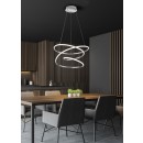 Trio R37051106 LED-Hängeleuchte Bologna 1x36W | 5100lm | 4000K - dimmbar, Dimmschalter, Chrom
