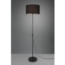 Trio R40131002 Stehleuchte Leuchte Tarkin 1x42w | E27 - Kabelschalter, schwarz