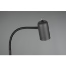 Trio R40881132 Marila Stehleuchte Leuchte 1x5w | GU10 - Flexibler Arm, schwarz