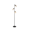 Trio TR41783032 Stehlampe CADIZ  | 10W E14 | mit Schalter | schwarz