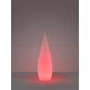 Trio R45101101 LED Gartenlampe Palmas 1x3w | 90lm | 3000k | IP44 | RGB - Fernbedienung, dimmbar, weiß