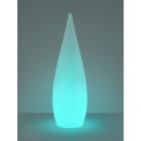 Trio R45101901 LED Gartenleuchte Palmas 1x45w | 120lm | 3000k | IP44 | RGB - Fernbedienung, dimmbar, weiß