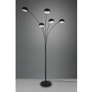 Trio R46155032 DITO 5x10W Bodenleuchte | E14 - Mattschwarz