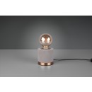 Trio R50691011 Tischleuchte Judy 1x40w | E27 - Kabelschalter, weiß