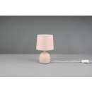Trio R50802644 Malu 1x40w Tischlampe | E14 - Kabelschalter, Beige