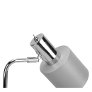 Trio R51041011 Tischleuchte Adam 1x10W | E14 - grau