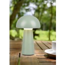 Trio R52176149 LED-Außentischleuchte Lennon 1x2W | 180lm | 3000 K | IP44 - 4-Phasen-Touchdimmer, Batterie, USB, Pistazie