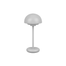 Trio R52306177 LED-Außentischleuchte Elliot 1x2W | 180lm | 3000 K | IP44 - Berührungsschalter, Batterie, grau