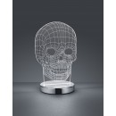 TRIO R52461106 Skull Tischlampe SMD 1x7W 400L 3000 + 4000 + 6500 K