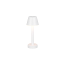 Trio TR54991131 LED Tischlampe VIDAL  | 1W integrierte LED-Quelle | 1x150lm | 3000K | mit Schalter | Dimmer | Přenosné | weiß