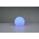 Trio R55326101 LED Garten Solar Tischleuchte Melo 1x0,5W | 30lm | 3000.000 | IP67 | RGB-Dämmerungssensor, Memoryfunktion, Schalter am Gehäuse, Fernbedienung, weiß