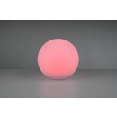 Trio R55326901 LED Garten Solar Tischleuchte Melo 1x0,5W | 30lm | 3000.000 | IP67 | RGB-Dämmerungssensor, Memoryfunktion, Fernbedienung, Schalter am Gehäuse, weiß