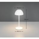 Trio TR55601131 LED Tischlampe ORTIZ | 2W integrierte LED-Quelle