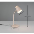 Trio TR55831143 LED Tischlampe PONGO | 4,5W integrierte LED-Quelle