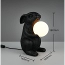 Trio R56511002 Tischlampe RABBIT | 5W G9 | mit Schalter
