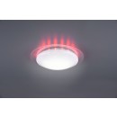 TRIO R62093500 LED Deckenleuchte Bilbo 1x13W | 1000L | 2700-5500K | IP20 | RGBW - dimmbar, indirektes Licht, Temperatureinstellung, Fernbedienung, Sternenhimmel-Effekt, separater Schalter, weiß
