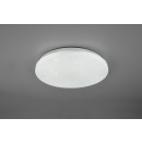 Trio R62381100 LED-Deckenleuchte Kira 1x18w | 2000lm | 3000K-6000K | RGB - Speicherfunktion, dimmbar, Nachtmodus, Fernbedienung, Stellar-Effekt, weiß