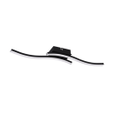 Trio R62472432 LED-Deckenleuchte Route 2x5W | 1200lm | 4000 K - schwarz