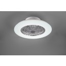 TRIO R62522187 LED Lampe mit Ventilator Stralsund 1x30W | 3000-6500K - verstellbar, mit Fernbedienung