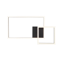 Trio R62642432 LED-Deckenleuchte Padella 1x25W | 3000lm | 4000K - dimmbar, einstellbar, Dimmschalter, mattschwarz
