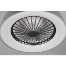 Trio R62662111 LED-Deckenleuchte mit Ventilator Farsund 1x30w | 22200lm | 3000 - 6500K - separate Switches, Fernbedienung, dimmbar, 3 Geschwindigkeiten, Timer, Nachtmodus, Grau