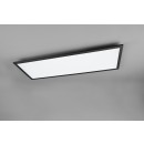 Trio R62868032 LED- Deckenleuchte Gamma 1x33,5w | 3850lm | 2700K-6000K - Fernbedienung, dimmbar, Nachtmodus, schwarz
