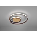 Trio R62911124 LED Decken- oder Wandleuchte Zibal 1x22w | 22200lm | 3000k - dimmbar, rost