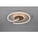Trio R63631165 LED Deckenleuchte CALLE | 21W integrierte LED-Quelle | 2600lm | 2300+3000+4000K | Trio - SwitchDimmer