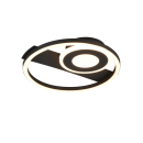 Trio TR63671132 LED Deckenleuchte HORUS  | 22W integrierte LED-Quelle | 1x2500lm | 3000K | schwarz