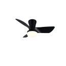 Trio R64412132 LED Ventilator mit Licht RANDERS | 20W integrierte LED-Quelle | 2500lm | 2700-6000K | mit Schalter | Dimmer | Fernbedienung | Ventilator