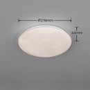 Trio TR64631101 LED Deckenleuchte UMBRIA | 12W integrierte LED-Quelle