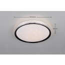 Trio TR64811102 LED Deckenleuchte VARDA | 24W integrierte LED-Quelle