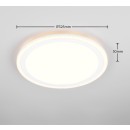 Trio TR64882101 LED Deckenleuchte CORA | 11W integrierte LED-Quelle