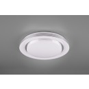 TRIO R67041900 Deckenleuchte Atria 1X22W | 2200L | 3000-6000K | IP20 - dimmbar, Temperatureinstellung, Speicherfunktionen, Nachtbeleuchtung, Fernbedienung, Sternenhimmel-Effekt, weiß
