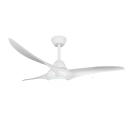 Trio R67142131 LED Deckenventilator mit Beleuchtung Alesund 1x20W | 2000lm | 2700K+4000K+6000K - Fernbedienung, einstellbare Lichttemperatur, Timer, 3 Geschwindigkeiten, weiß