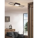 Trio R67172132 LED Deckenleuchte Rigido 1x22W | 2800lm | 2700-6000K - Fernbedienung, dimmbar, Memory-Funktion, schwarz