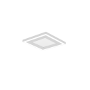 Trio R67212031 LED-Deckenleuchte Carus 1x10W+7W | 1350lm+1000lm | 4000K - separate Schalter, weiß