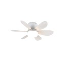 Trio R67462131 LED Ventilator mit Licht LUND | 10W integrierte LED-Quelle | 1000lm | 2700-6500K | mit Schalter | Ventilator | Fernbedienung | Dimmer