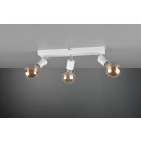 TRIO R80183031 TERFTIERTE Spotleuchteleuchte Vannes 3x40w | E27 - weiß