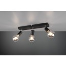 Trio R80183032 Spotleuchte Vannes 3x40w | E27 - Matt schwarz