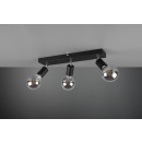 Trio R80183032 Spotleuchte Vannes 3x40w | E27 - Matt schwarz