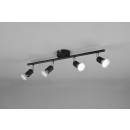 Trio R80914032 Paris 4x35W Deckenleuchte | Gu10 - schwarz
