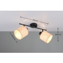 Trio TR81852036 Spot-Deckenleuchte AIMEE E14