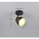 Trio TR81921732 Spot-Wandleuchte VALENTIN E14