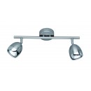 TRIO R82102107 Nantes Spotleuchte GU10 2x25W 250lm 3000K