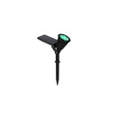 Trio TR84756232 LED solar Erdspießleuchte FESTIVAL  | 1W integrierte LED-Quelle | 35lm | RGBK