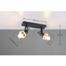 Trio TR86232032 Spot-Deckenleuchte JEROME E27