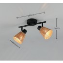 Trio R86492036 Spot-Deckenleuchte NATREL | 10W E14